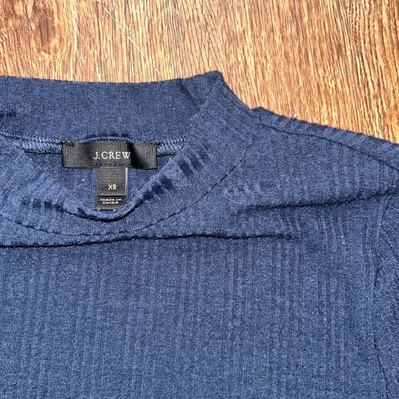 Navy blue j crew bodysuit size Xs! - Picture 2 of 3